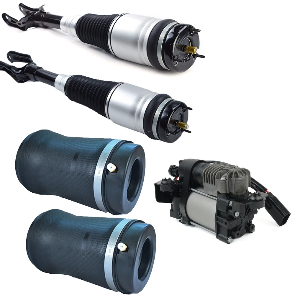 Передний амортизатор пневматической подвески + пара пневматических пружин + насос компрессора для Jeep Grand Cherokee 2011-2016
Передний амортизатор пневматической подвески + пара пневматических пружин + насос компрессора для Jeep Grand Cherokee 2011-2016