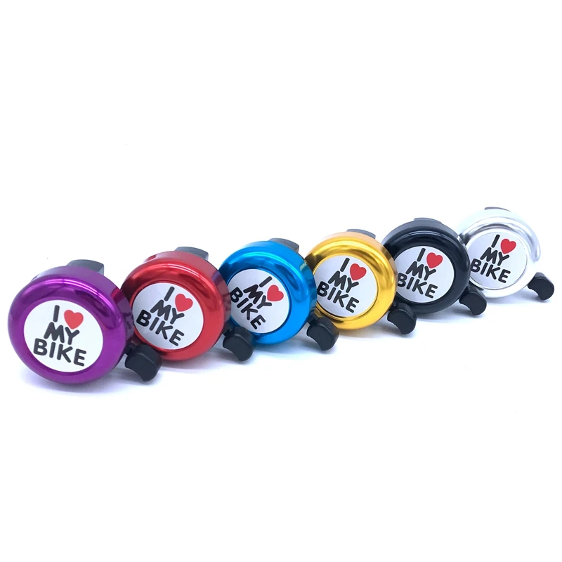 Bike Bicycle Bell - ' I Like My Bike' Bike Horn - Loud Aluminum Bike Ring Mini Bike Accessories for Adults Men Women Kids Girls 
Bike Bicycle Bell - ' I Like My Bike' Bike Horn - Loud Aluminum Bike Ring Mini Bike Accessories for Adults Men Women Kids Girls