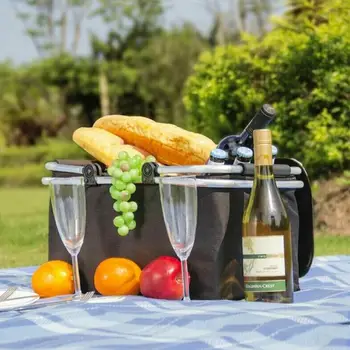 1pc Large Insulated Thermal Cooler Bag Picnic Camping Lunch Tote Storage Ice Box Basket Folding Shopping Bag
1pc Large Insulated Thermal Cooler Bag Picnic Camping Lunch Tote Storage Ice Box Basket Folding Shopping Bag