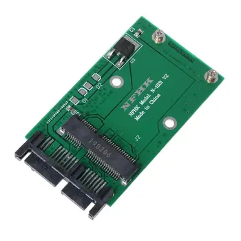 Mini PCIe PCI-e mSATA SSD to 1.8" Micro SATA Interface Adapter Converter Card for PC Computer Accessories
Mini PCIe PCI-e mSATA SSD to 1.8" Micro SATA Interface Adapter Converter Card for PC Computer Accessories