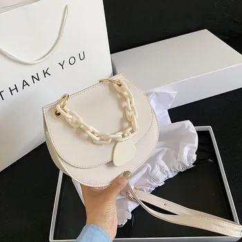 Brand Original Design 2020 New Joker Women's Bag Shoulder Messenger Bag Fashion Saddle Bag 
Brand Original Design 2020 New Joker Women's Bag Shoulder Messenger Bag Fashion Saddle Bag