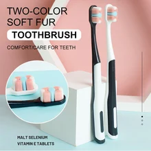 1Pcs Ultra-Fine Soft Hair Toothbrush Fiber Nano Tooth Brush Full Cleaning Oral Hygiene Care Toothbrush Dental Care
1Pcs Ultra-Fine Soft Hair Toothbrush Fiber Nano Tooth Brush Full Cleaning Oral Hygiene Care Toothbrush Dental Care