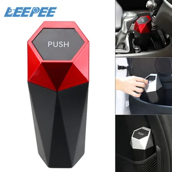 Mini Garbage Bin Leak-proof Auto Trash Bin Portable Car Dustbin with Lid Car Trash Can for Automotive Car Home Bedroom Office
Mini Garbage Bin Leak-proof Auto Trash Bin Portable Car Dustbin with Lid Car Trash Can for Automotive Car Home Bedroom Office