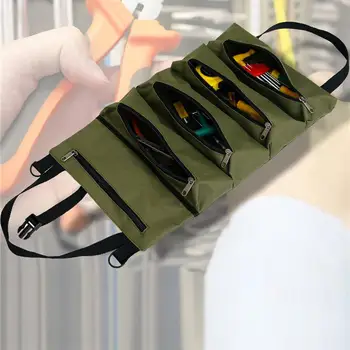 Hot Sale Roll Tool Roll Multi-Purpose Tool Roll Up Bag Wrench Roll Pouch Hanging Tool Zipper Carrier Tote
Hot Sale Roll Tool Roll Multi-Purpose Tool Roll Up Bag Wrench Roll Pouch Hanging Tool Zipper Carrier Tote