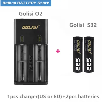 GOLISI S32 IMR 20700 battery 3200mah rechargeable battery for VAPE with Golisi O2 Intelligent Battery Charger Power Bank 2A fast
GOLISI S32 IMR 20700 battery 3200mah rechargeable battery for VAPE with Golisi O2 Intelligent Battery Charger Power Bank 2A fast