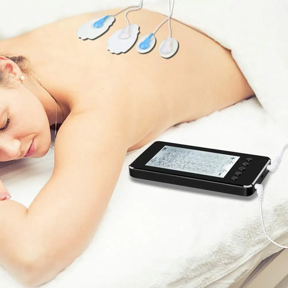 28 Mode Microcurrent Transcutaneous Electrical Nerve Stimulation Tens Unit Muscle Stimulator Body Building Guasha Ralaxtion
28 Mode Microcurrent Transcutaneous Electrical Nerve Stimulation Tens Unit Muscle Stimulator Body Building Guasha Ralaxtion