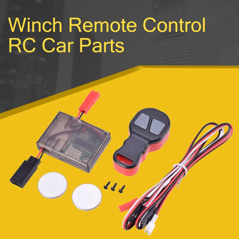 Universal Winch Wireless Remote Control Unit For RC 4WD Bulldog 9300XT And WARN 9.5CTI Winches 2.4G RC Car Parts
Universal Winch Wireless Remote Control Unit For RC 4WD Bulldog 9300XT And WARN 9.5CTI Winches 2.4G RC Car Parts