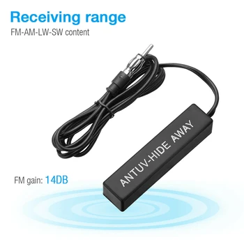 LAN-6206 Antenna Stealth Interior Truck Signal Strengthen Boat Amplified Accessories Universal Windshield Car Radio AM 
LAN-6206 Antenna Stealth Interior Truck Signal Strengthen Boat Amplified Accessories Universal Windshield Car Radio AM