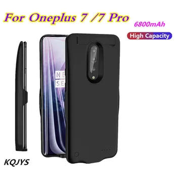 KQJYS 6800mAh Power Bank Battery Charger Cases for Oneplus 7 Pro Portable Backup Battery Case for Onelus 7 Charging Cover
KQJYS 6800mAh Power Bank Battery Charger Cases for Oneplus 7 Pro Portable Backup Battery Case for Onelus 7 Charging Cover