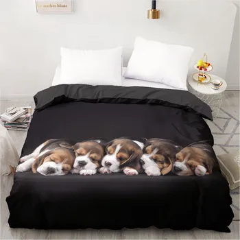 3D Design Customed Duvet Quilt Comforter Blanket Cover Case Bed Linens Bedding Set Gray 265x230cm Animal Dogs
3D Design Customed Duvet Quilt Comforter Blanket Cover Case Bed Linens Bedding Set Gray 265x230cm Animal Dogs