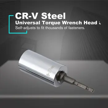 Magic Universal Torque Wrench Head Set 9-27mm/11-32mm Socket Sleeve Power Drill Bushing Spanner Key Hand Tools
Magic Universal Torque Wrench Head Set 9-27mm/11-32mm Socket Sleeve Power Drill Bushing Spanner Key Hand Tools