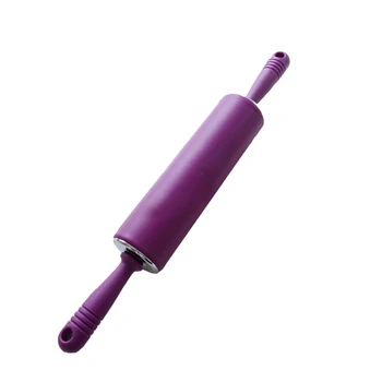 Non Stick Stainless Steel Rolling Pin Silicone Shell Pastry Dough Flour Roller Bread Kitchen Baking Cooking Tool Household EE5
Non Stick Stainless Steel Rolling Pin Silicone Shell Pastry Dough Flour Roller Bread Kitchen Baking Cooking Tool Household EE5