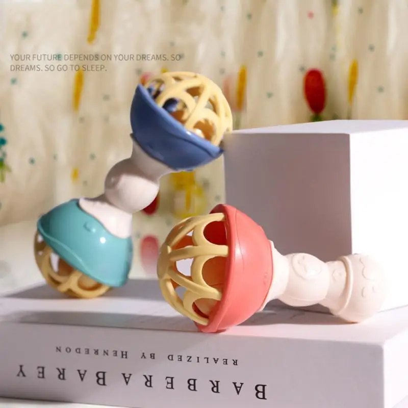 2PCS Baby Plastic Ball Toys Rattles Sand Hammer Musical Instrument Sound Maker Grip Training Toy 0-12 Months Infant Toddler 
2PCS Baby Plastic Ball Toys Rattles Sand Hammer Musical Instrument Sound Maker Grip Training Toy 0-12 Months Infant Toddler