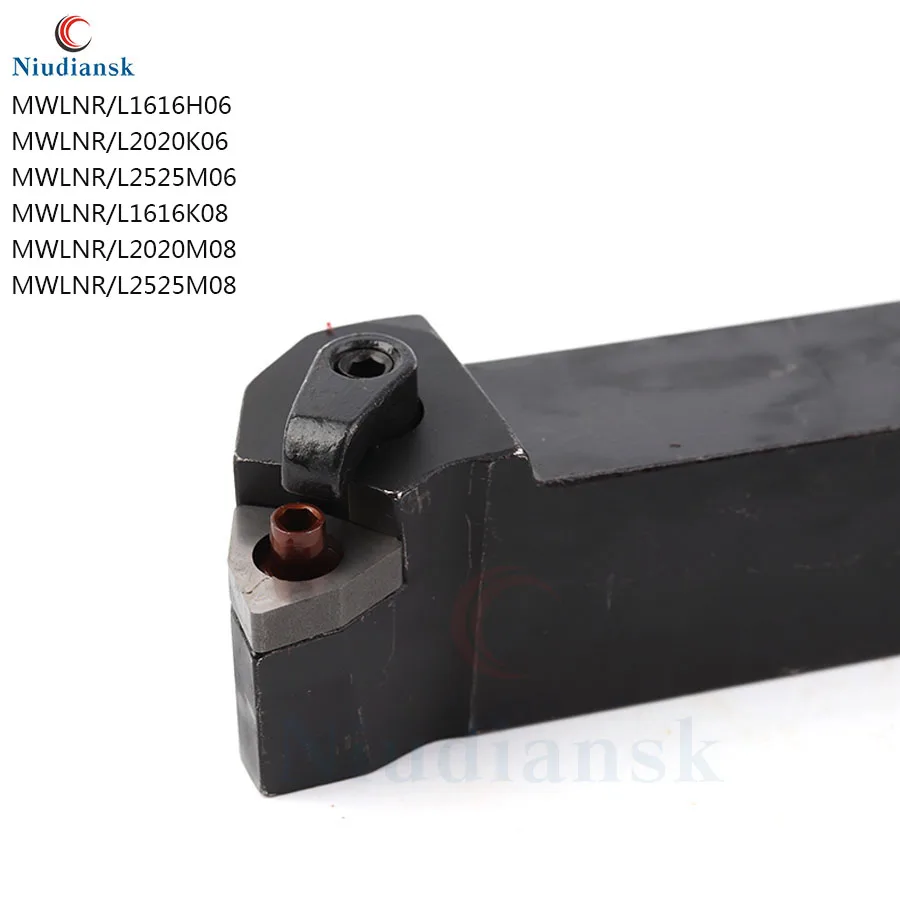 MWLNR1616H08 MWLNL2020K08 MWLNR2525M08 Внешний поворотный держатель инструмента MWLNR1616H06 2020K06 для токарного станка Расточная