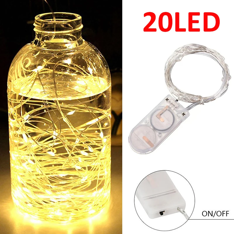 Fairy String Copper Wire Yard Super Bright Led Fairy Lights Fairy Light 20LED Button Battery 2M Festival Outdoor Landscape Lamp
Fairy String Copper Wire Yard Super Bright Led Fairy Lights Fairy Light 20LED Button Battery 2M Festival Outdoor Landscape Lamp