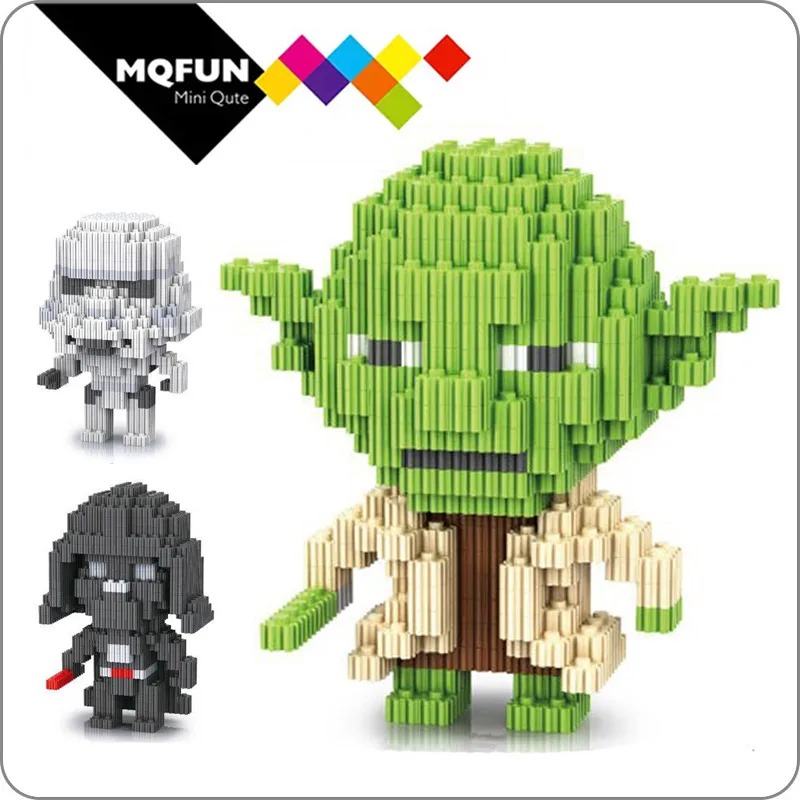 Linkgo Building Blocks Yoda action figures Mini Block Darth Vader DIY assembly Model Plastic Bricks Educational Toy For Children
Linkgo Building Blocks Yoda action figures Mini Block Darth Vader DIY assembly Model Plastic Bricks Educational Toy For Children