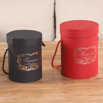 New Round Flower Paper Boxes Lid Hug Florist Flower Bucket Gift Packaging Box Gift Candy Bar Party Wedding gift Storage Boxes
New Round Flower Paper Boxes Lid Hug Florist Flower Bucket Gift Packaging Box Gift Candy Bar Party Wedding gift Storage Boxes