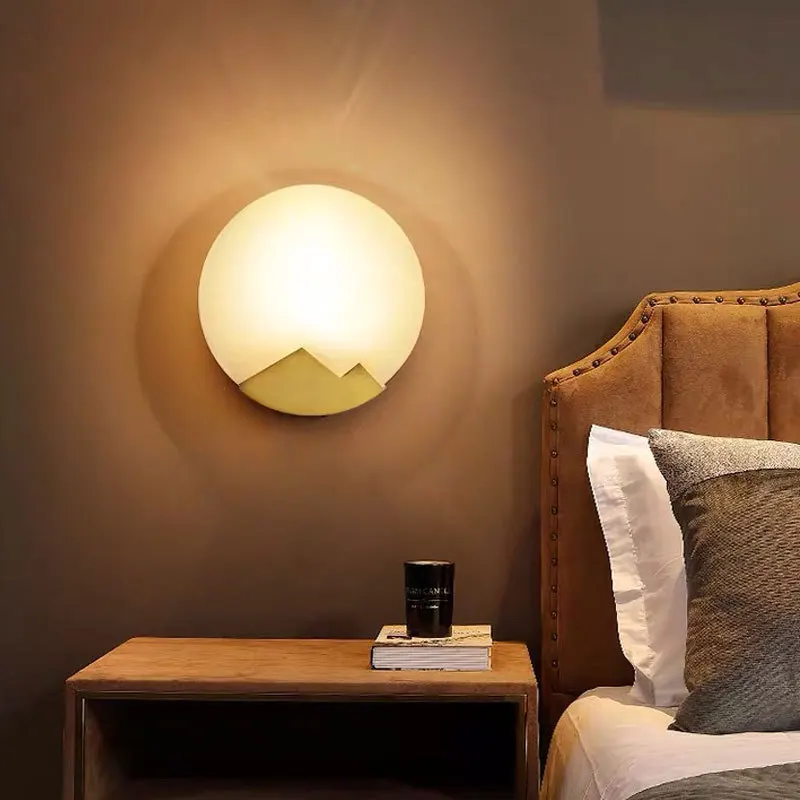 wall lamp post modern light luxury living room bedroom Naturalmarble lamp E14 modern simple hotel guest room copper LED lighting
wall lamp post modern light luxury living room bedroom Naturalmarble lamp E14 modern simple hotel guest room copper LED lighting