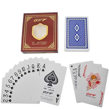 GYT Matting Top Plastic PVC Playing Cards Poker Cards - Waterproof,Double-sided Grinding, Plastic Box Gift Collection R9UE
GYT Matting Top Plastic PVC Playing Cards Poker Cards - Waterproof,Double-sided Grinding, Plastic Box Gift Collection R9UE