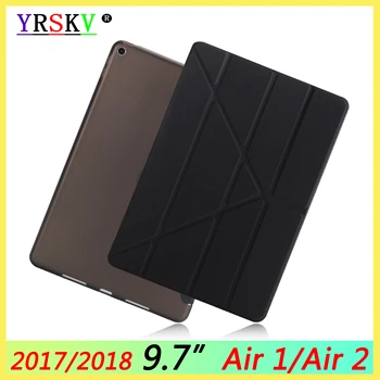 New Case For iPad 9.7 2017 & 2018 6th & 5th generation, Smart sleep wake up for iPad Air 1 & Air 2 .TPU Soft Cover Case
New Case For iPad 9.7 2017 & 2018 6th & 5th generation, Smart sleep wake up for iPad Air 1 & Air 2 .TPU Soft Cover Case