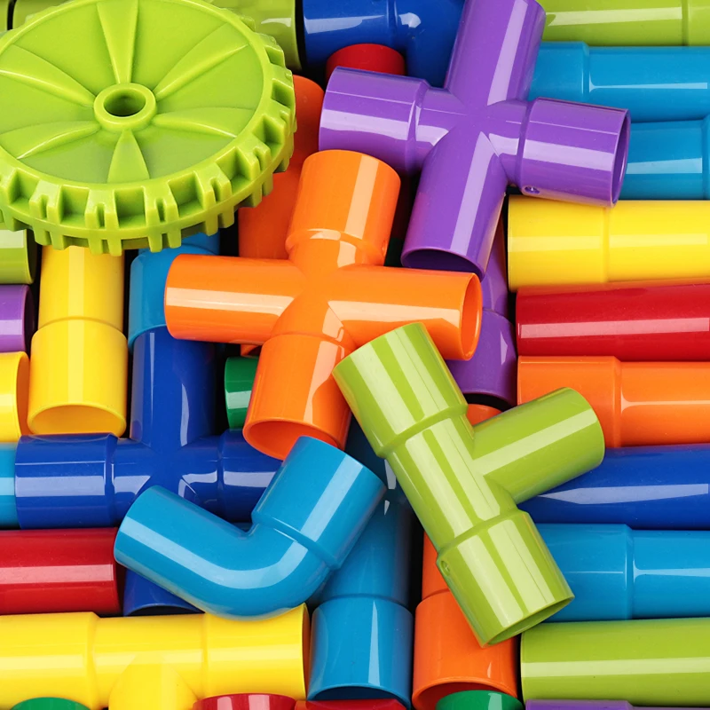 Water Pipe Building Blocks Compatible Duploed Block DIY Pipeline Tunnel Bricks construction Educational Toys for children gift
Water Pipe Building Blocks Compatible Duploed Block DIY Pipeline Tunnel Bricks construction Educational Toys for children gift