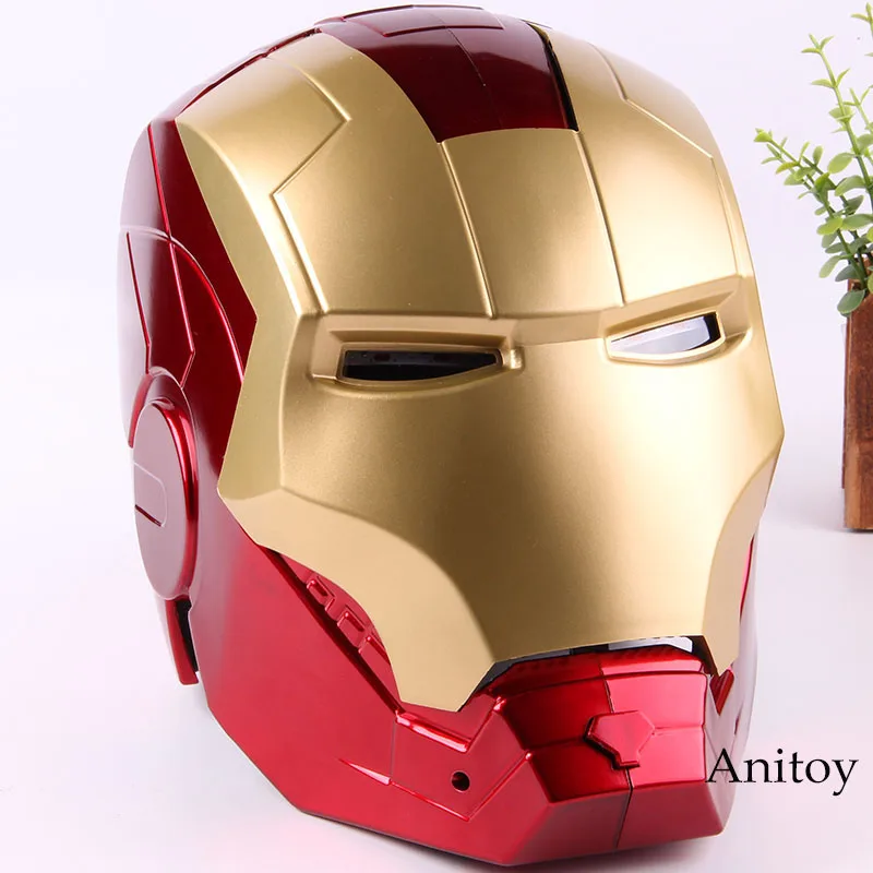 Helmet 1:1 Light Eyes Cosplay Iron Man Helmet Mask Motorcycle Marvel Avengers Iron Man Action Figure PVC Collectible Model Toy
Helmet 1:1 Light Eyes Cosplay Iron Man Helmet Mask Motorcycle Marvel Avengers Iron Man Action Figure PVC Collectible Model Toy