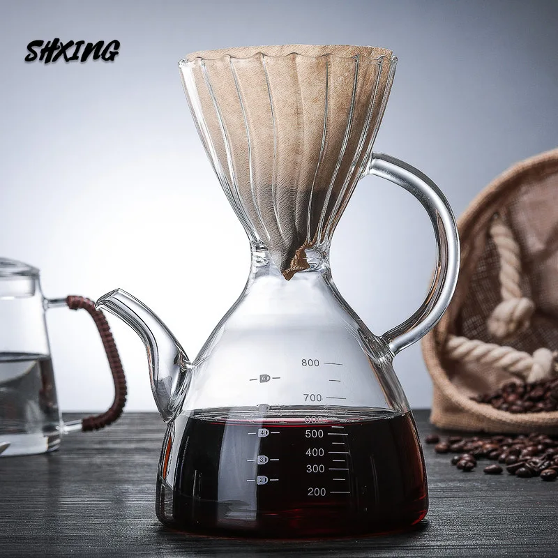 Coffee Dripper 800ml V60 Heat-Resistant Resin Barista Tools Coffee Brewing Filter Cup Hand-washed Glass Drip Filter Pot Glass
Coffee Dripper 800ml V60 Heat-Resistant Resin Barista Tools Coffee Brewing Filter Cup Hand-washed Glass Drip Filter Pot Glass