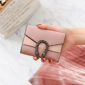 Vintga Magnet Buckle Wallets Purses Dragon Head For Women Girls Ladies Money Coin Pocket Card Holder Female Wallets Clutch Bag
Vintga Magnet Buckle Wallets Purses Dragon Head For Women Girls Ladies Money Coin Pocket Card Holder Female Wallets Clutch Bag