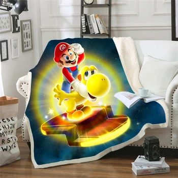 Hoodie Blanket Plush Blanket 3D Super Mario Printed Sherpa Fleece Microfiber Blanket Gift Drop Shipping 004
Hoodie Blanket Plush Blanket 3D Super Mario Printed Sherpa Fleece Microfiber Blanket Gift Drop Shipping 004