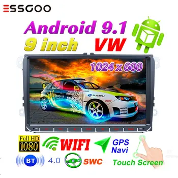 Essgoo Android 9'' Car Radio AM RDS Car Multimedia Player GPS Navigation 2 din Autoradio 2din MP5 Video For Volkswagen Universal
Essgoo Android 9'' Car Radio AM RDS Car Multimedia Player GPS Navigation 2 din Autoradio 2din MP5 Video For Volkswagen Universal