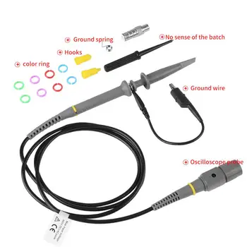 Hantek PP-200 Oscilloscope Probe X100 200MHZ Oscilloscope Clip-on Probe Test Lead Tool switchable for oscilloscope multimeter
Hantek PP-200 Oscilloscope Probe X100 200MHZ Oscilloscope Clip-on Probe Test Lead Tool switchable for oscilloscope multimeter