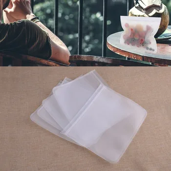 5Pcs PEVA Translucent Reusable Sandwich Bags Ziplock Sealing Multipurpose Snack Set BPA Free Storing Food Snacks Washable
5Pcs PEVA Translucent Reusable Sandwich Bags Ziplock Sealing Multipurpose Snack Set BPA Free Storing Food Snacks Washable