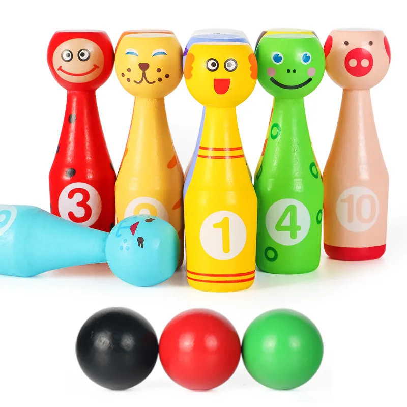 Wooden Children Bowling Toys Cartoon Mini Bowling Toy Educational Tabletop Toys Parent And Child Interactive
Wooden Children Bowling Toys Cartoon Mini Bowling Toy Educational Tabletop Toys Parent And Child Interactive