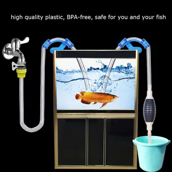Plants Scraper Fish Cleaner, Aquarium Gravel Vacuum Siphon, Fish Drainer Water Filter Cleaner Sand New
Plants Scraper Fish Cleaner, Aquarium Gravel Vacuum Siphon, Fish Drainer Water Filter Cleaner Sand New