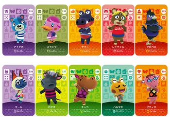 New English version Amiibo Card NS Game Series 3 (201 to 240) Animal Crossing Card Work for
New English version Amiibo Card NS Game Series 3 (201 to 240) Animal Crossing Card Work for