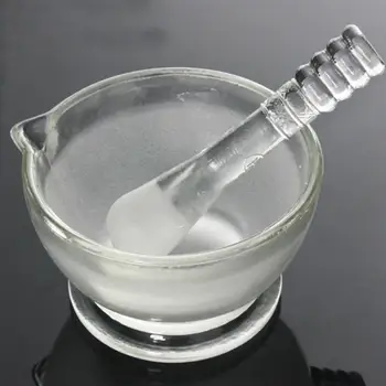 Kitchen Household Glass Garlic Pugging Pot Pedestal Bowl Mortar and Pestle Set for Home Restaurant
Kitchen Household Glass Garlic Pugging Pot Pedestal Bowl Mortar and Pestle Set for Home Restaurant