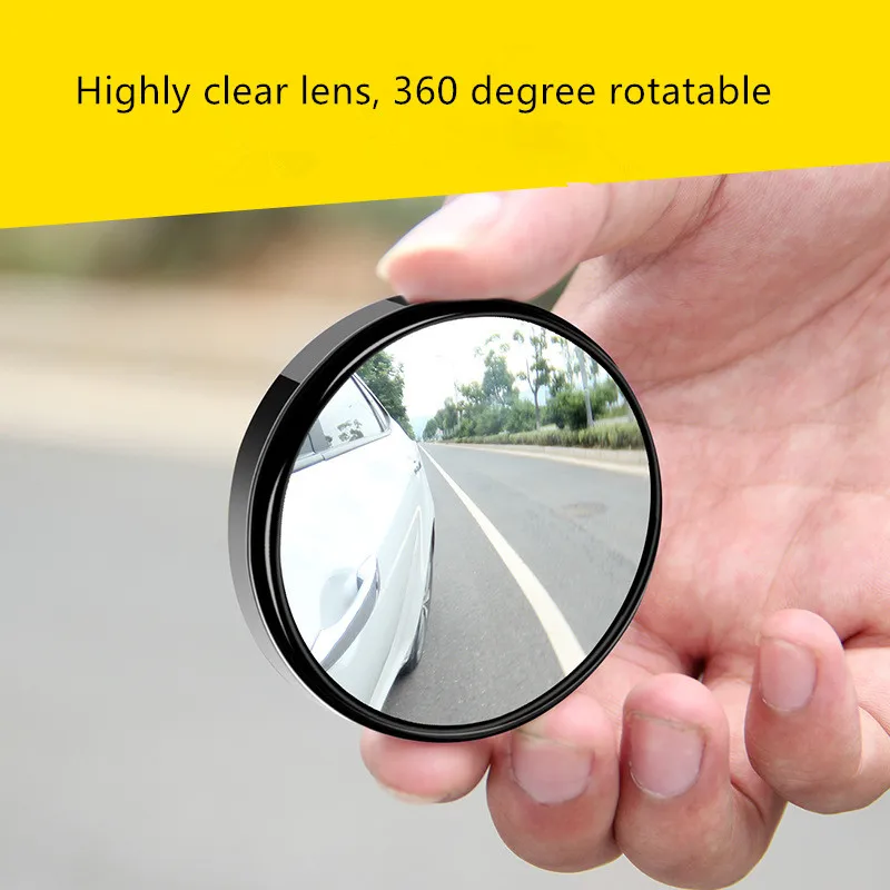 2PC of mirrors 360 wide-angle circular convex mirror car side blind spot blind spot mirror small round rear view mirror
2PC of mirrors 360 wide-angle circular convex mirror car side blind spot blind spot mirror small round rear view mirror