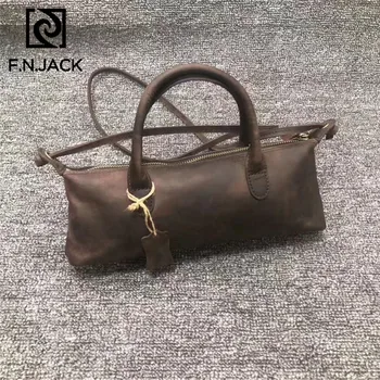 F.N.JACK Cool New Trend Pack Simple Style Hand-grinding Effect of Italian Craft Lady's Small Baotou Layer Cowhide Mad Horsehide
F.N.JACK Cool New Trend Pack Simple Style Hand-grinding Effect of Italian Craft Lady's Small Baotou Layer Cowhide Mad Horsehide