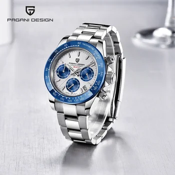 PAGANI Design Men's Watches For Men Sport Quartz Wristwatch Stainless Steel Waterproof Fashion Watch Luxury Chronograph Relojes 
PAGANI Design Men's Watches For Men Sport Quartz Wristwatch Stainless Steel Waterproof Fashion Watch Luxury Chronograph Relojes
