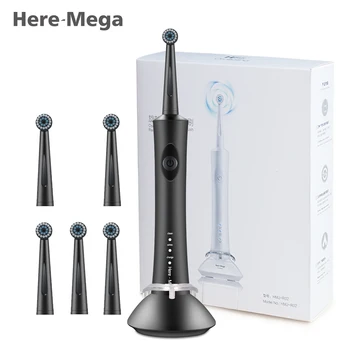 HERE-MEGA Rotating Electric Toothbrush Super Waterproof Cleaning Rechargeable Teeth Power Ultrasonic Sonic Tooth Brush Adult R02
HERE-MEGA Rotating Electric Toothbrush Super Waterproof Cleaning Rechargeable Teeth Power Ultrasonic Sonic Tooth Brush Adult R02