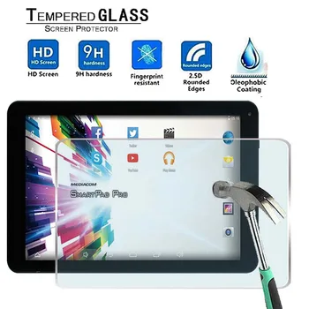For MEDIACOM SmartPad 10.1 Pro -Premium Tablet 9H Tempered Glass Screen Protector Film Protector Guard Cover
For MEDIACOM SmartPad 10.1 Pro -Premium Tablet 9H Tempered Glass Screen Protector Film Protector Guard Cover