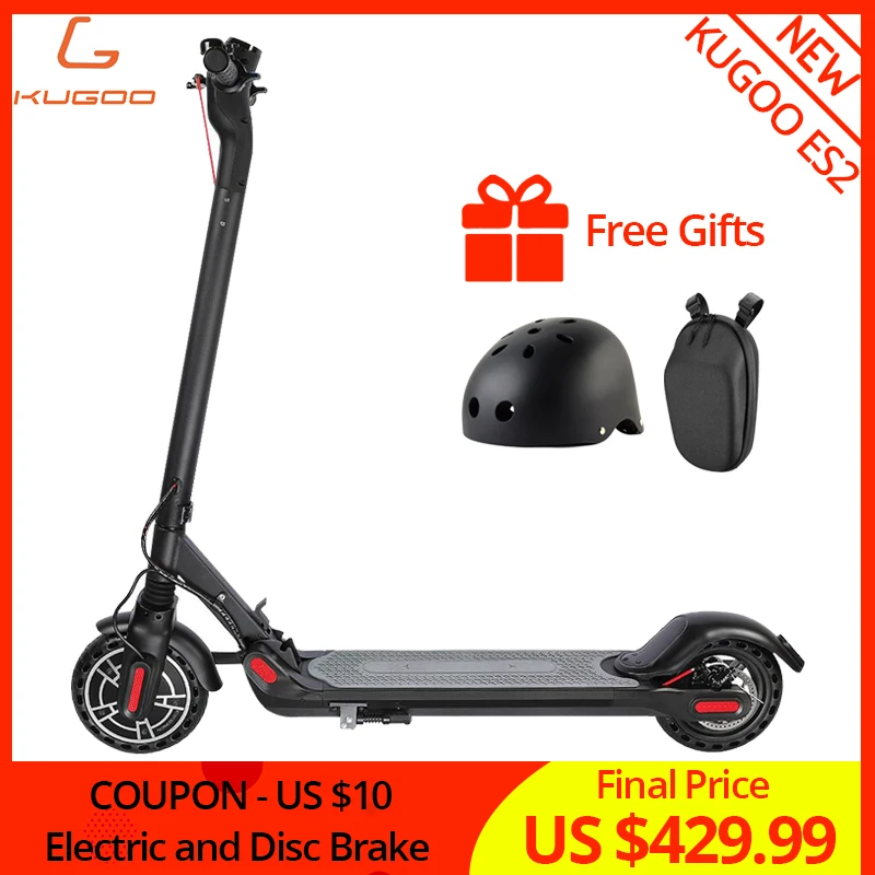 EU Stock KUGOO ES2 Folding Electric Scooter Electric/Disc Brake 350W Motor App Control 8.5' Honeycomb Solid Tire 1 Year Warranty
EU Stock KUGOO ES2 Folding Electric Scooter Electric/Disc Brake 350W Motor App Control 8.5' Honeycomb Solid Tire 1 Year Warranty