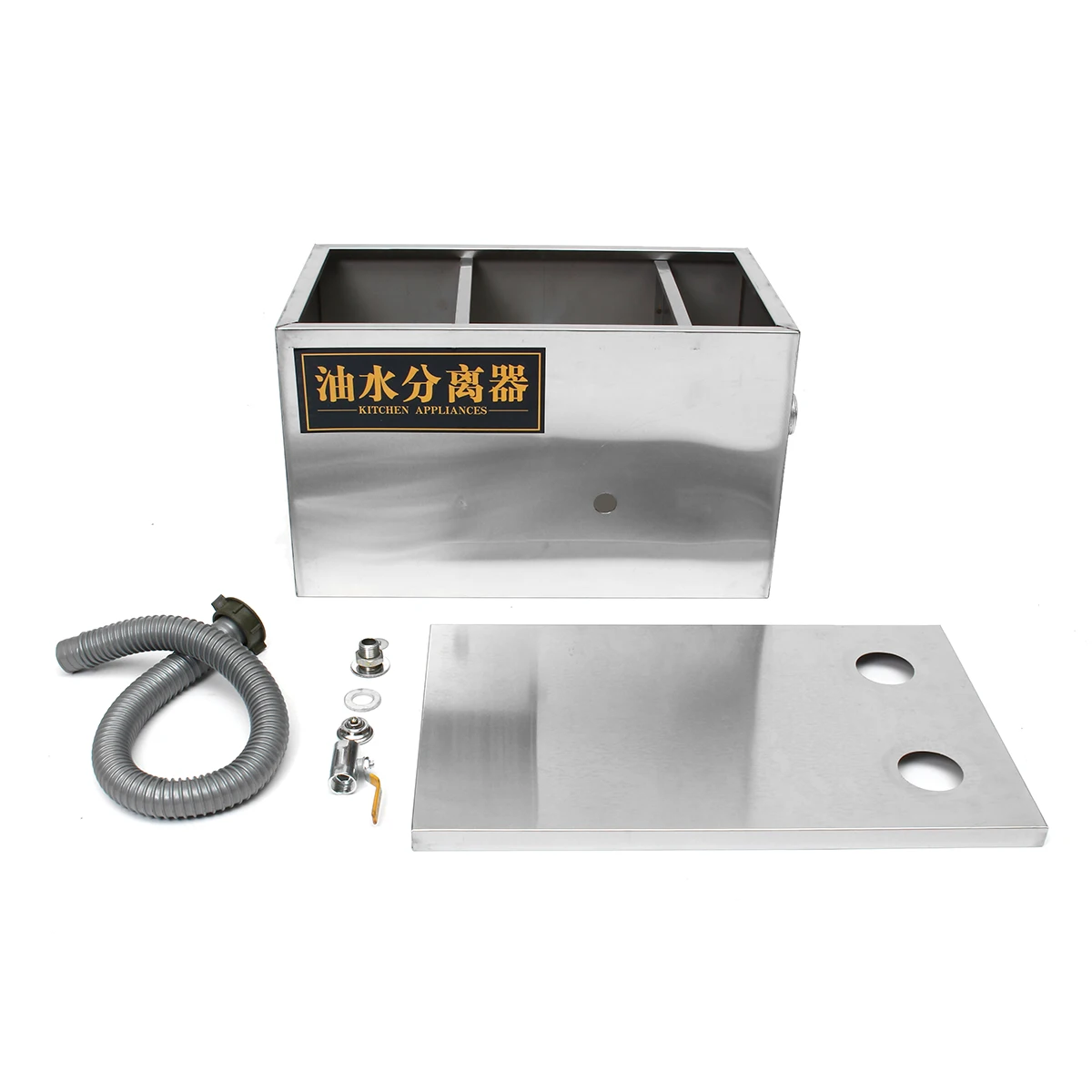 39000ml Kitchen Grease Trap Interceptor Oil Water Separator Stainless Steel For Restaurant Kitchen Waste Water Treatment Tools
39000ml Kitchen Grease Trap Interceptor Oil Water Separator Stainless Steel For Restaurant Kitchen Waste Water Treatment Tools