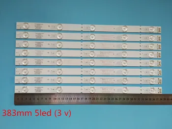 Novo Kit 8 PCS 5LED Backlight 380 milímetros LED stirp para 40E6000 40E3000 40E3500 40E3500 5832-W40000-2P00 5800-W40000-3P00 2P
Novo Kit 8 PCS 5LED Backlight 380 milímetros LED stirp para 40E6000 40E3000 40E3500 40E3500 5832-W40000-2P00 5800-W40000-3P00 2P
