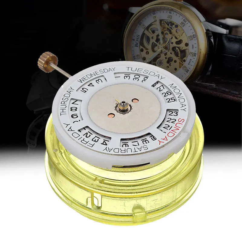 2813 8205 Automatic Watch Movement Double Calendar Day Date High Accuracy Direct Replacement For WristWatch Movement
2813 8205 Automatic Watch Movement Double Calendar Day Date High Accuracy Direct Replacement For WristWatch Movement