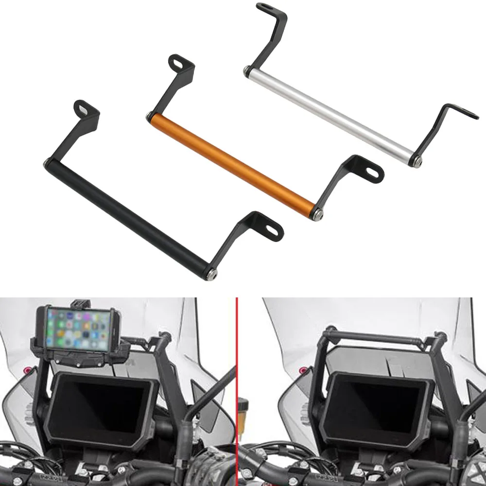 

For KTM 1290 Super Adventure S R 2017- 2019 Motorcycle Navigation Adapter Bracket Moto Mobile Phone GPS Holder Mounting Bracket