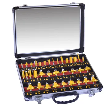 35pcs Carbide Tip Router Bits Set Shank Woodworking Cutter Bit Kit Trimming 1/4inch 1/8inch JDH99
35pcs Carbide Tip Router Bits Set Shank Woodworking Cutter Bit Kit Trimming 1/4inch 1/8inch JDH99