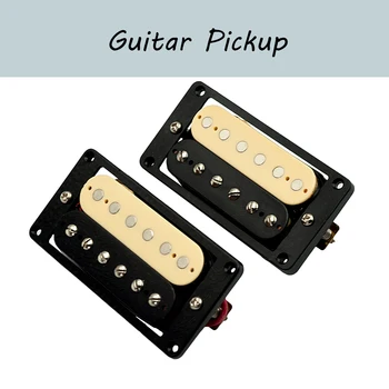 2PCS Guitar Pickup Zebra Faced Humbucker Double Coil Electric Guitar Pickups 50/52mm With installing Frame Guitar Accessories
2PCS Guitar Pickup Zebra Faced Humbucker Double Coil Electric Guitar Pickups 50/52mm With installing Frame Guitar Accessories