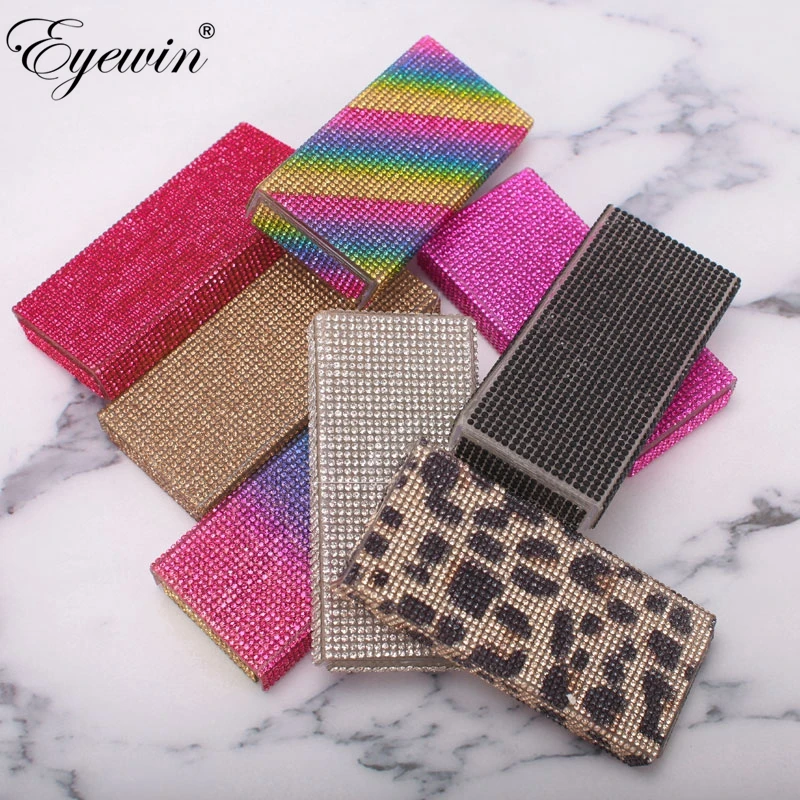 Eyewin 20 piece Fales Eyelash Cases Diamond Lash Case for Fake Eyelashes Customized Wholesale Packaging Box In Bulk | Красота и