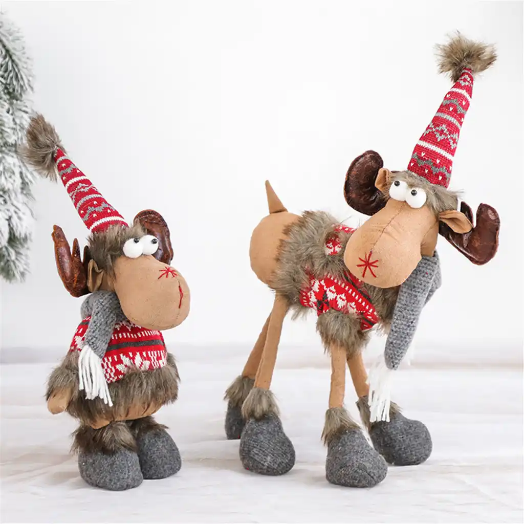 christmas tree decorations innovative elk santa snowman new year